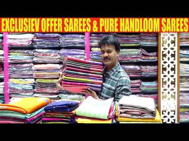 EXCLUSIVE OFFER SAREES & PURE HANDLOOM SAREES - SUDHAKAR SILKS