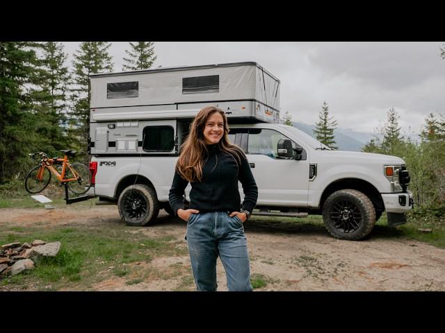 Truck Camper Tour: Solo Woman Living Off-Grid