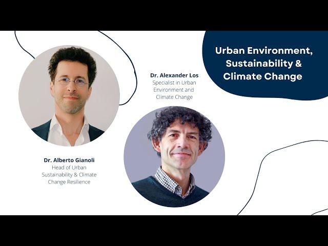IHS Webinar: Urban Environment, Sustainability & Climate Change Master track