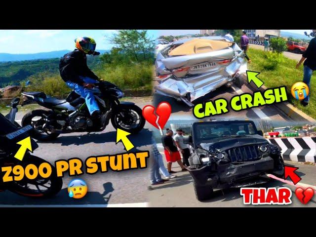 MaHiNdRa ThAr CrAsHeD On SuNdAy RiDe ️|| Saksham Manhas ||️|| Training Back Workout ||️Pushups️