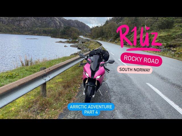 R1Liz - Rocky Road in South Norway (Arctic to Alpine S1000RR Adventure Part 4)