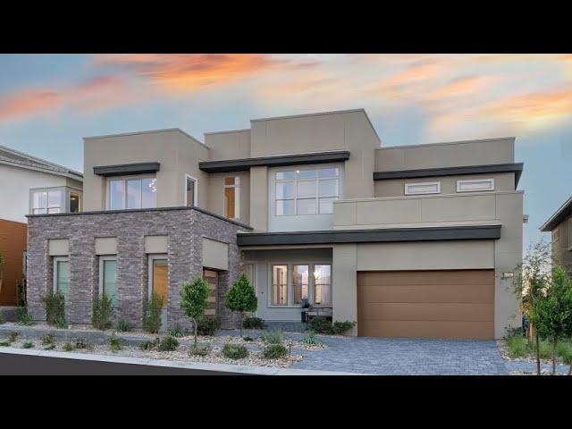 Touring Vittoria Model at Caprock at Ascension in Summerlin South (Las Vegas, NV)