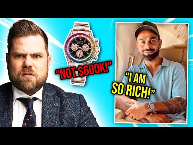 Revealing The TRUE Value Of Virat Kohli's Watch Collection