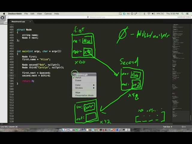 Singularly Linked Lists