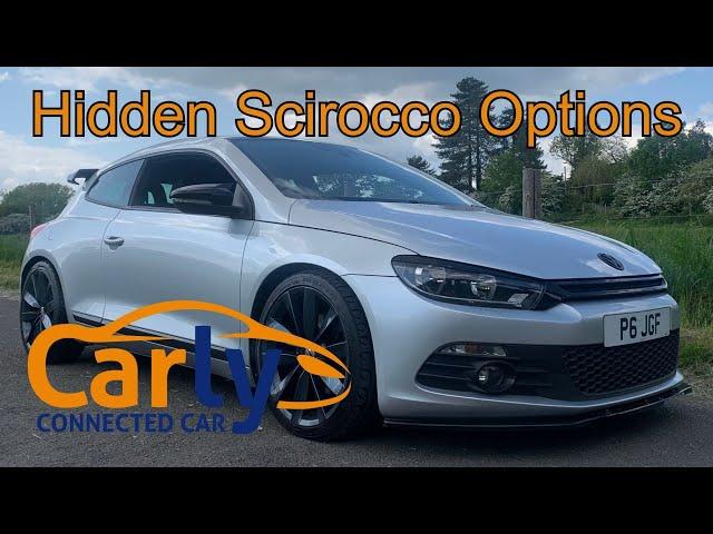 Vw Scirocco Hidden options with Carly