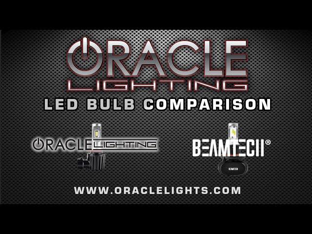 ORACLE Lighting -vs- Beamtech: LED Headlight Bulb Comparison