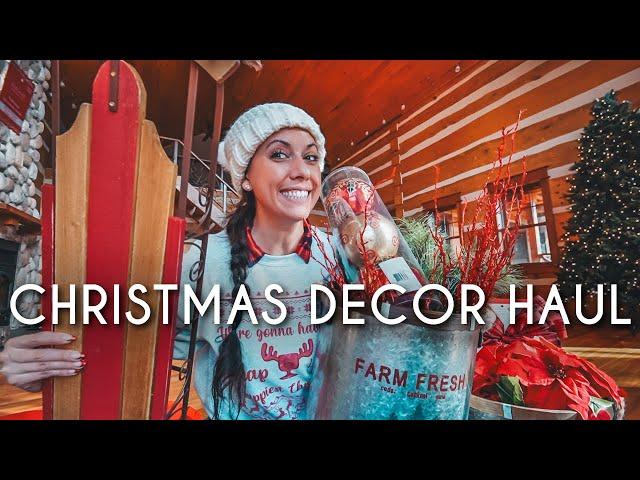 Country Christmas Home Decor Haul | Michaels , Canadian Tire