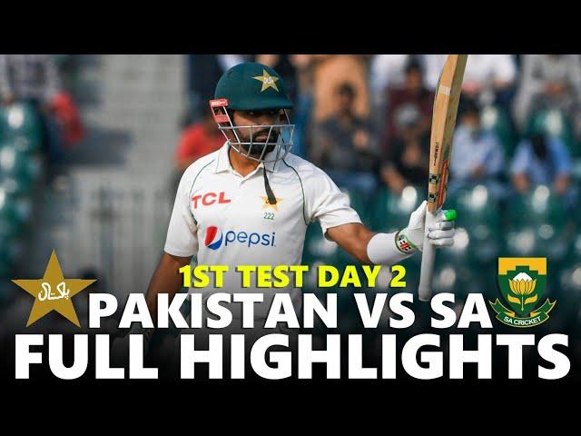 Pakistan vs South Africa Full Highlights 1st Test 2024 Day 2 | PAK VS SA