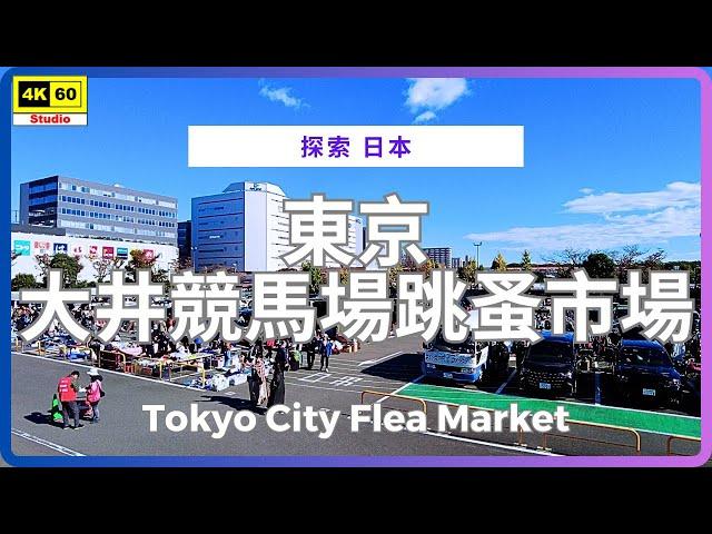 東京 大井競馬場跳蚤市場 4K | Tokyo City Flea Market | DJI Pocket 2 | 2024.11.23