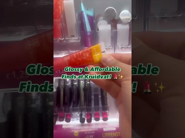 Cheapest lipgloss @kruidvatNL #shopsmart #kruidvat #shoppinghaul #affordable #howtoviralshortvideo