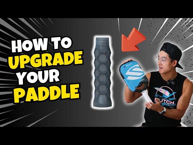 How to UPGRADE your Pickleball Paddle | ft. Hesacore grips