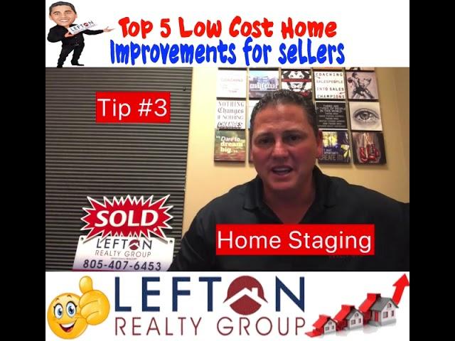 Top 5 Low Cost Home Improvements for sellers by Mike Lefton realtor.