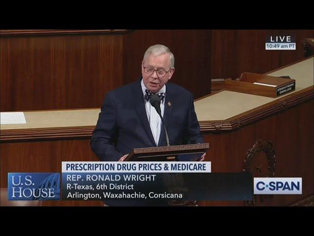 U.S. Rep. Ron Wright dies after testing positive for COVID-19 in mid-January