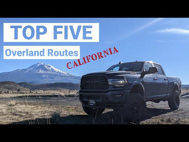 Top 5 Overland Routes for Beginners - California