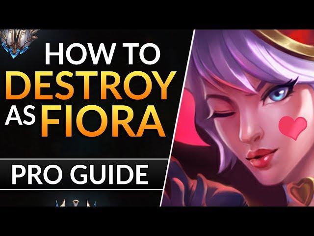 The ULTIMATE FIORA GUIDE - Best Tips and Tricks to CARRY | League of Legends Top Lane Guide