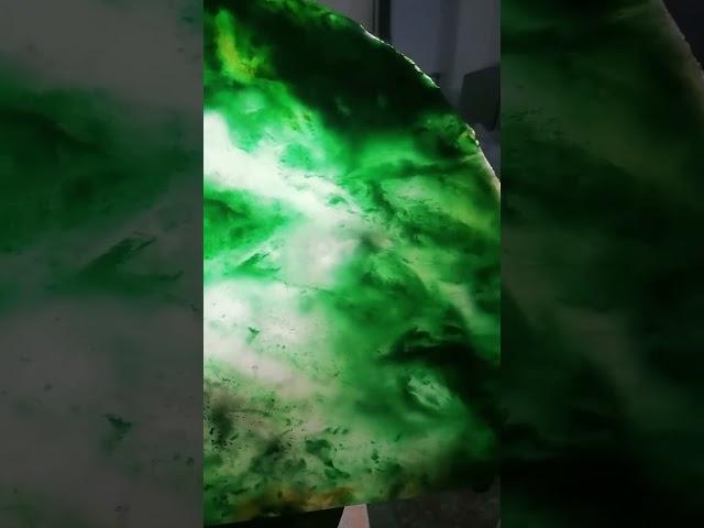 非洲翠片料 #翡翠 #翡翠手鐲 #玉石 #jade #缅甸翡翠 #jewelry #翡翠價格 #墨翠
