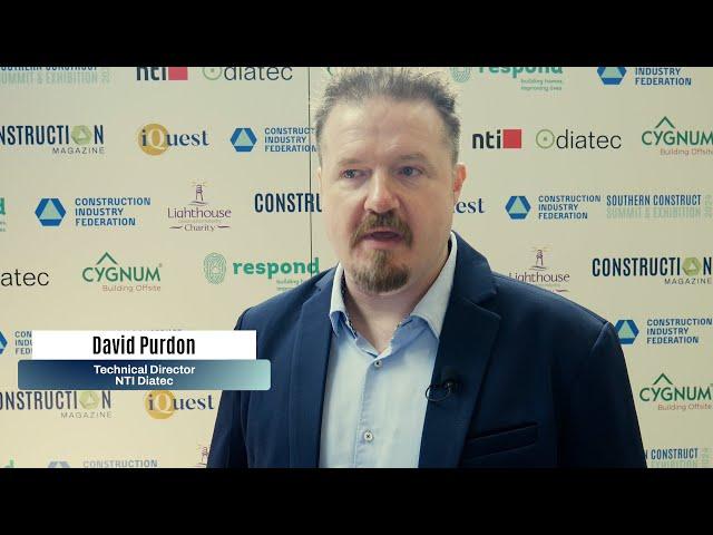 CIF Southern Construct Summit 2024: David Purdon, Technical Director, NTI Diatec