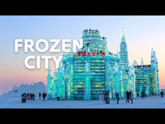 Inside China's Largest Ice City | Harbin Ice And Snow Festival Documentary