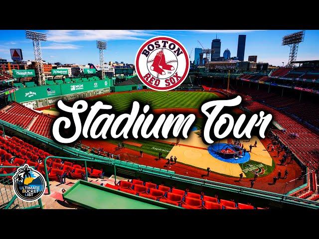 ️ Fenway Park Stadium Tour - Boston Red Sox MLB Baseball - Travel Guide