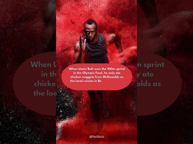 Some facts about Usain Bolt || fact buzz || #facts