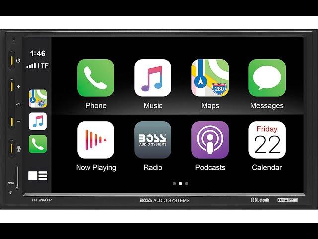 Boss Elite Stereo Receiver BE7ACP Support Andriod Auto and Apple Carplay Unboxing and Assembly