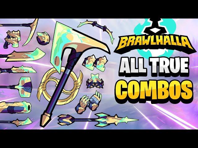 Every Weapon's ALL True Combos In Brawlhalla