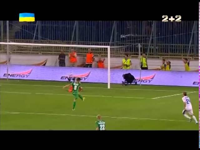 Днепр - Карпаты - 3:0. Гол: Евгений Шахов (75')