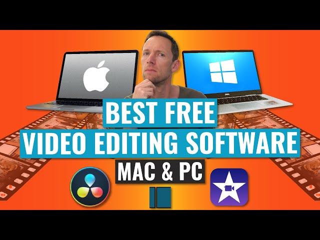 Best FREE Video Editing Software (Mac & Windows PC!)