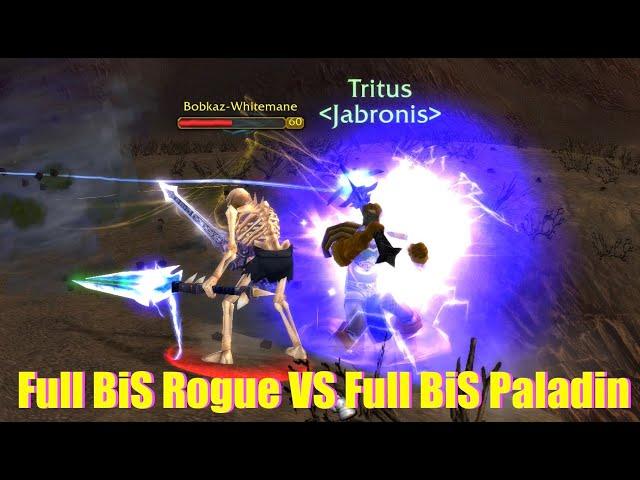 ️Max Skill 1v1s - Bobka VS Tritus - Full BiS TF Rogue VS Full BiS MoM Paladin️