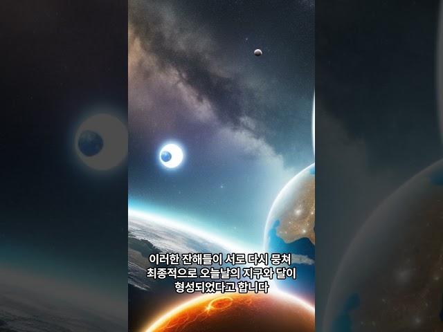 지구 탄생 거대 충돌 이론