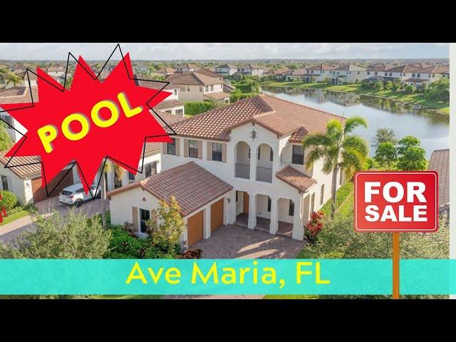 Ave Maria, FL | HOMES FOR SALE | Pool!!! | by Marta Valle, PA | 5186 Roma St