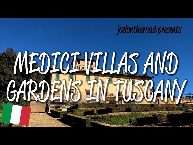 Medici Villas and Gardens in Tuscany - UNESCO World Heritage Site