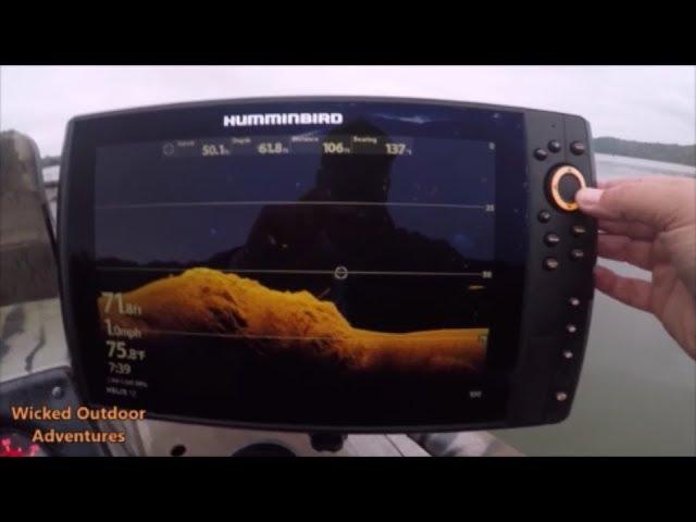 HUMMINBIRD HELIX 12 GN3 - Advanced Settings & Understanding what your Seeing