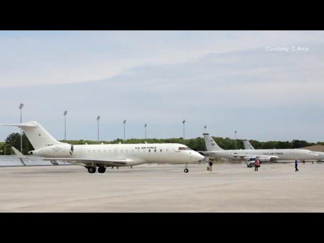 Robins Air Force Base gets first E-11A plane for mission