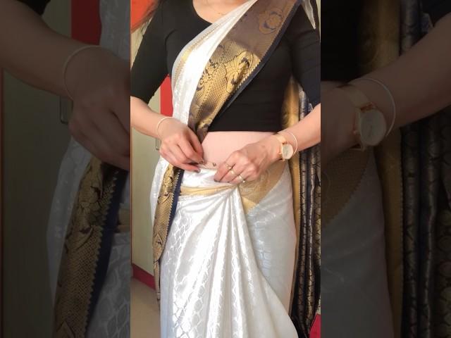 Saree draping tips for beginners//#pallu #saree #sareepallu #5minsareedrape #pleats #loveyourlook