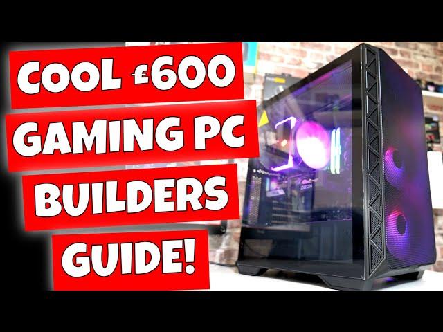 £600 Intel 12400f 1080p Budget Gaming PC Build Guide & basic Benchmark