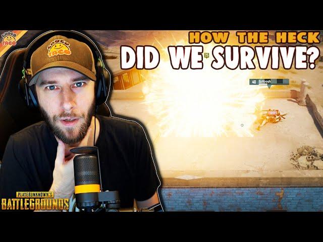 How the Heck Did We Survive This? ft. HollywoodBob | chocoTaco PUBG Miramar Duos Gameplay