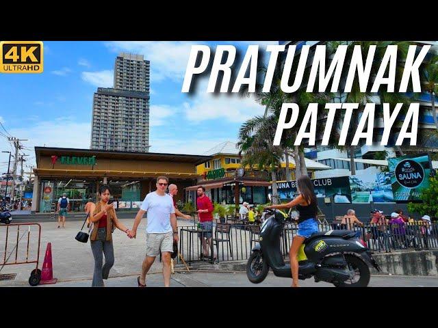 [4K] The best street of Pratumnak in Pattaya - Soi 5. Thailand 2024, Pattaya today