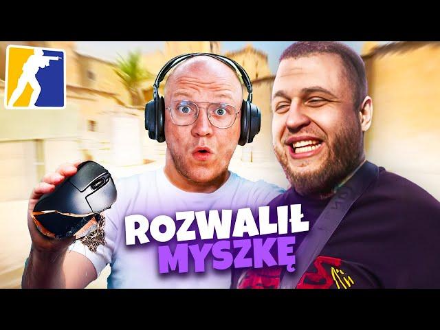 DZINOLD NISZCZY MYSZKĘ PODCZAS MECZU Z BANDURĄ!