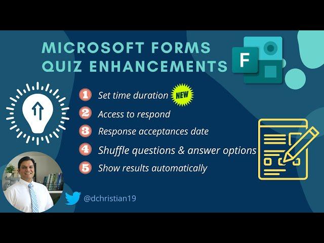 Microsoft Forms Quiz Enhancements