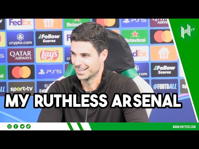 CHAMPIONS LEAGUE STATEMENT | Mikel Arteta | Sporting 1-5 Arsenal