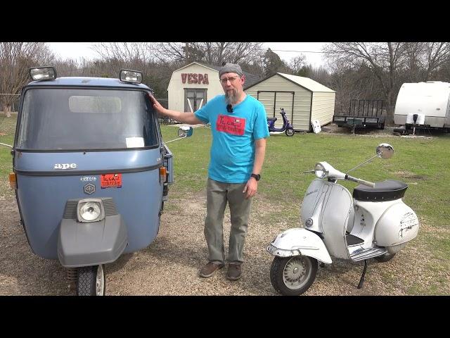 History of Vespa and Ape