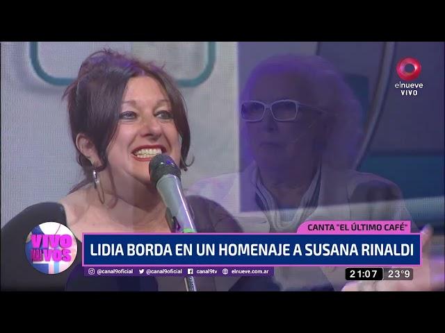 Emoción hasta las lágrimas: sorprendieron a Susana Rinaldi con sus dos grandes pasiones