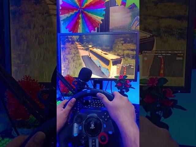 Rota Factor Map Dangerous Road | ETS2 #Short #shorts #bus #eurobus #viral #logitech #trucks #TPK