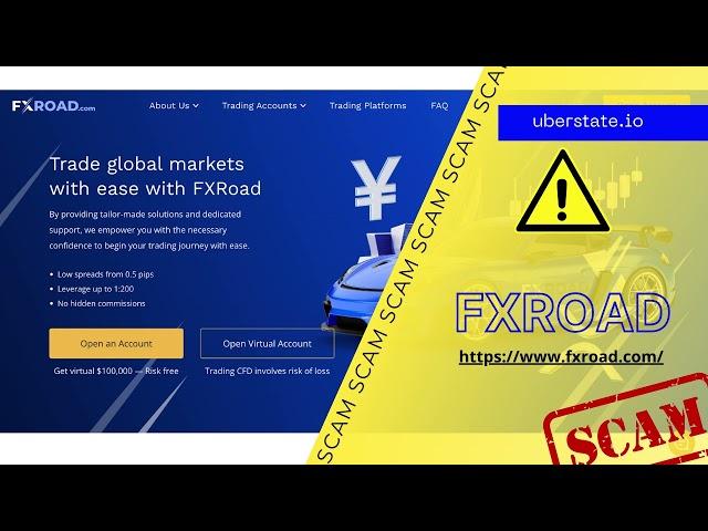 FXRoad.com review – It is Scam Broker?  ️ Warning!️