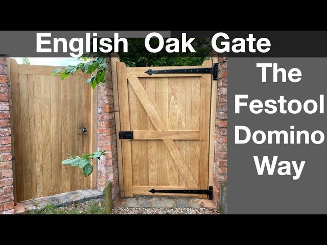 English Oak Single Gate