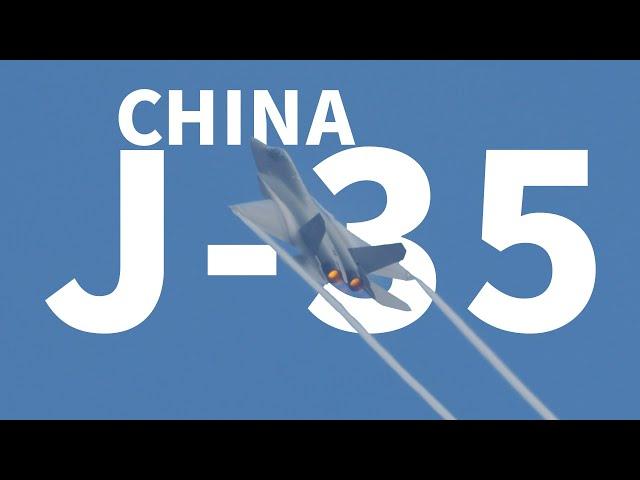 全球最新J-35惊鸿一瞥，J-20四机编队镇场｜2024 AIRSHOW CHINA