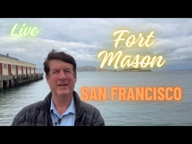 Living San Francisco with David Poulsen is live at Fort Mason! Best San Francisco Real Estate!