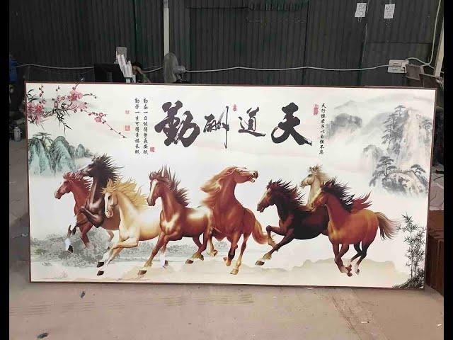 Tranh Mã Đáo Thành Công TT31 Canvas