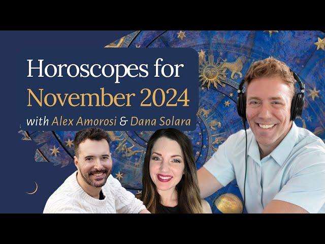 Sun and Rising Sign Horoscopes for November 2024